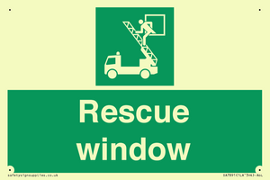 Rescue window